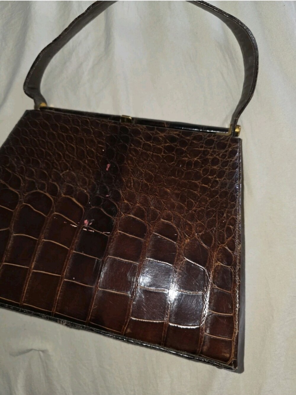 Vintage Alligator Bag - Picture 3 of 14